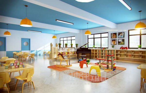  南昌幼儿园室内设计——吊顶的表现技巧！